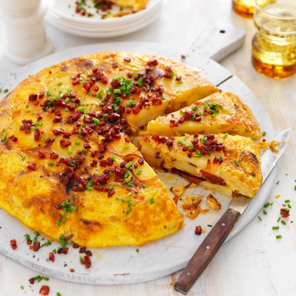 Spanish Potato and Chorizo Tortilla